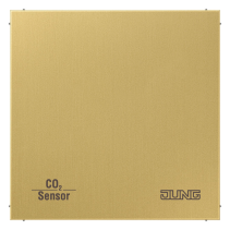 Jung CO2ME2178C,Senzor KNX CO2 cu senzor de umiditate și regulator de temperatură a camerei,din metal  alamă