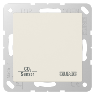 Jung CO2A2178,Senzor KNX CO2 cu senzor de umiditate și regulator de temperatură a camerei,alb