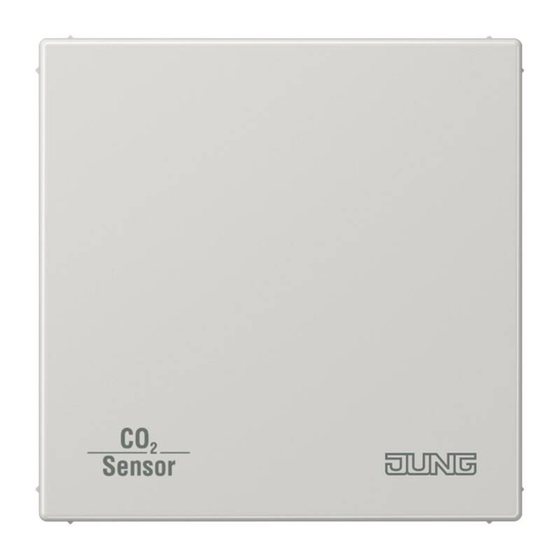 Jung CO2LS2178LG,Senzor KNX CO2 cu senzor de umiditate și regulator de temperatură,gri