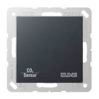 Jung CO2A2178BFANM,Senzor KNX CO2 cu senzor de umiditate și regulator de temperatură,antracit mat