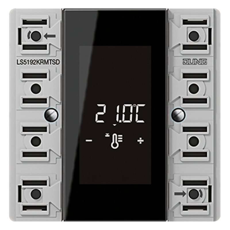 Jung LS5192KRMTSD, Modul de control de cameră compact KNX 2x, controler de cameră F50, seria LS