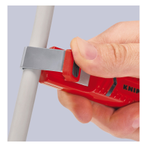 Dezizolator cablu Knipex 1620165SB ,cuțit de cablu cu lamă cu cârlig