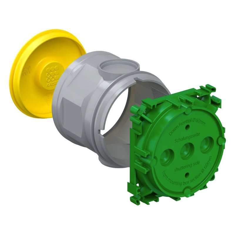 Doze montaj in beton cu capac formată din 3 piese  , Kaiser 1265-40