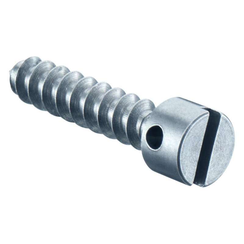 Șurub pentru sigilare/plombare contoare si tablouri electrice de 15 mm din alamă stanat ,Kaiser 2444-15