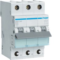 Hager Quick-Connect - Disjunctor 3-poli ,40A, 6kA,curba C