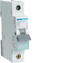 Hager MBN116 Disjunctor 1 pol B16 6kA curba B