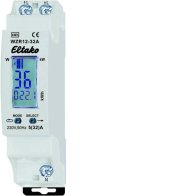 Contor electric monofazat cu reset Eltako  WZR12-32A, necalibrat MID  32A