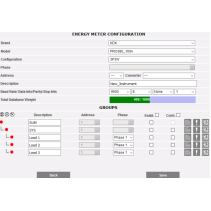 Data Logger cu server web pentru conectarea la contoarele Modbus