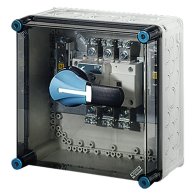 Întrerupător-secționator sarcină 160A cu 3 poli+PE+N în carcasă , IP65 ,IK08 ,sigilabil