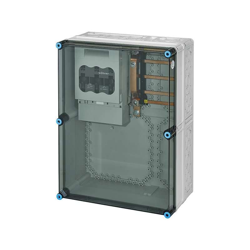 Carcasă de conectare pentru siguranțe MPR , 1x3x NH1, 250A+PE+N , IP65 ,IK08 ,sigilabil