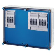 Carcasă de conectare pentru siguranțe MPR , 3x3x NH00, 630A+PE+N pe sine , IP65 ,IK08 ,sigilabil