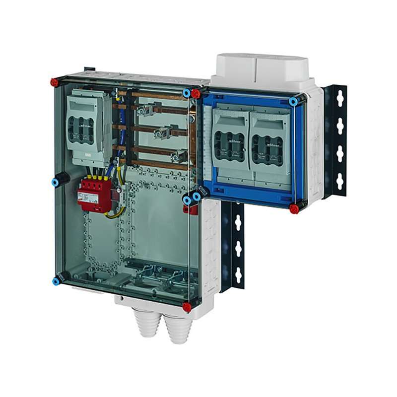 Tablou general distributie 250A complet echipat inclusiv SPD tip 1+2,out 2x3xNH 00 , 125 A, 5poli ,IP54 ,IK08 ,SIGILABIL