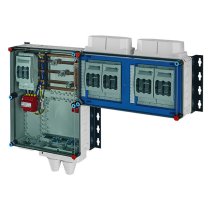 Tablou general distributie 250A complet echipat inclusiv SPD tip 1+2,out 4x3xNH 00 , 125 A, 5poli ,IP54 ,IK08 ,SIGILABIL