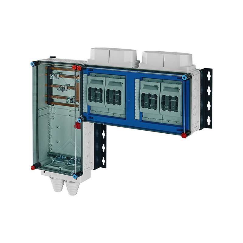 Tablou general distributie coloana electrica 250A . iesire 4x3xNH 00 , 125 A, 5poli ,IP54 ,IK08 ,SIGILABIL