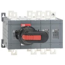 Comutator sarcina intre 2 surse conf. EN , I-0-II ,4 poli 200A cu maner negru, UL/CSA , ABB OT200E13CLP