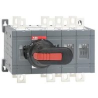 Comutator sarcina intre 2 surse conf. EN , I-0-II ,4 poli 200A cu maner negru, UL/CSA , ABB OT200E13CLP