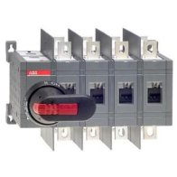 Comutator sarcina intre 2 surse conf. EN , I-0-II ,4 poli 200A cu maner negru, UL/CSA , ABB OT200E04WCLP