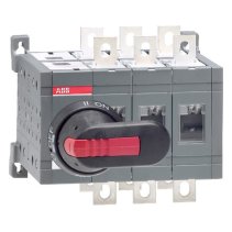 Comutator sarcina intre 2 surse conf. EN , I-0-II ,3 poli 160A cu maner negru, UL/CSA , ABB OT160E03CP