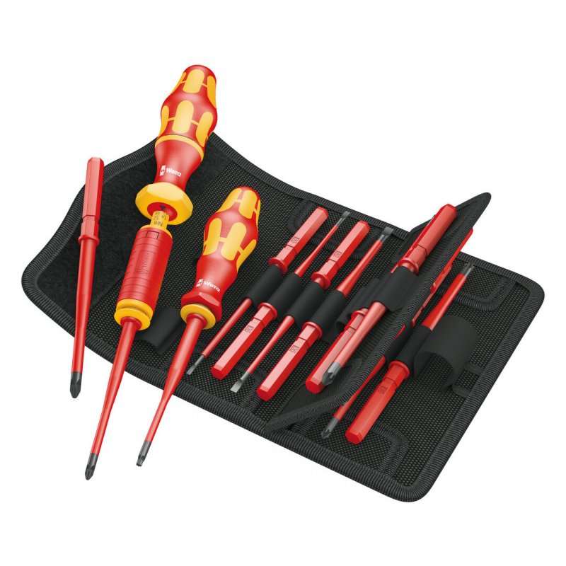 Set șurubelnită dinamometrică WERA Kraftform 1,2 - 3,0 Nm ,VDE +817 , 16 piese