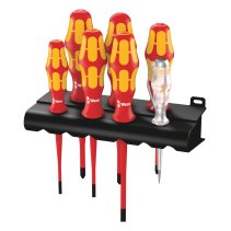 Set șurubelnite slim izolate 1000V cu lamă slipSTOP , WERA 0516071