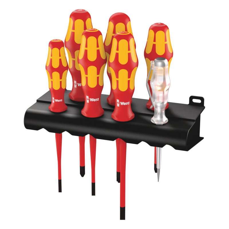 Set șurubelnite slim izolate 1000V cu lamă slipSTOP , WERA 0516071