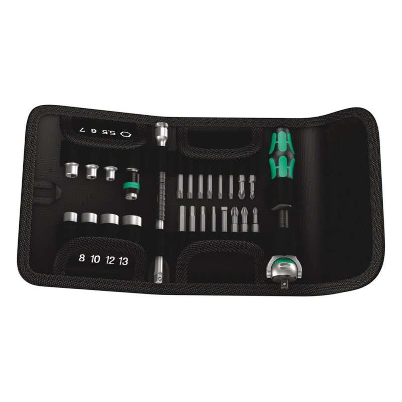 Set clichete Zyklop  Kraftform 1/4 inch, 26 piese , WERA 0515531