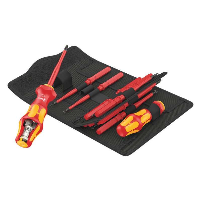 Set șurubelnițe  Kraftform Kompakt Turbi i 16 piese , WERA 0521463
