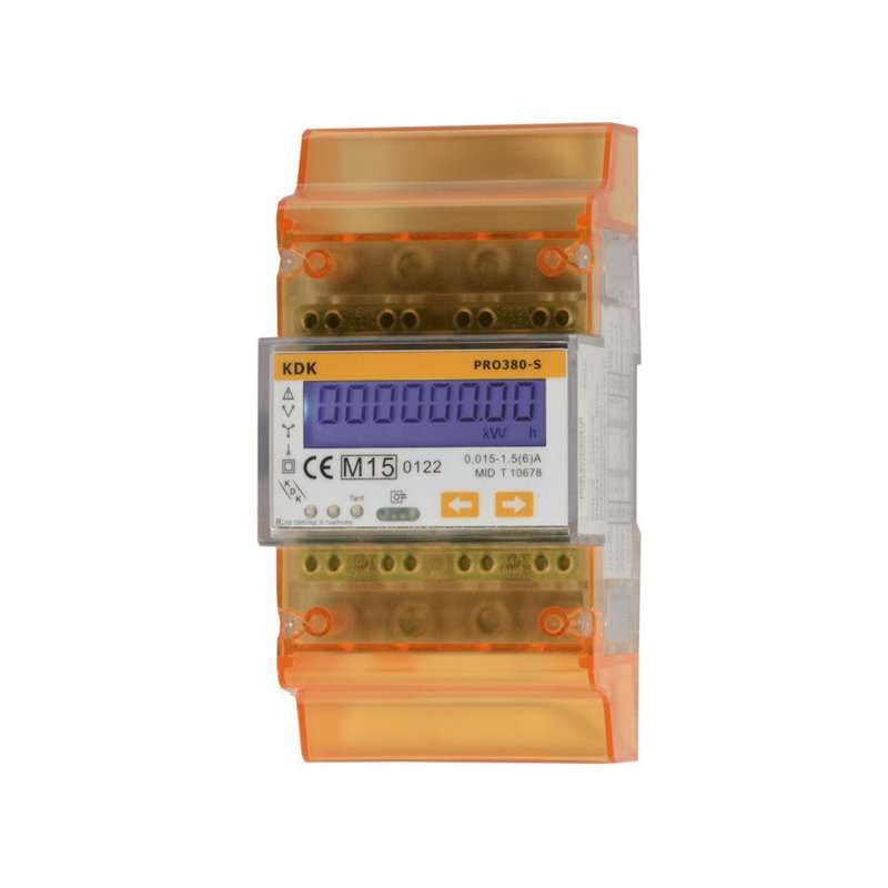 Contor măsurare indirecta cu Modbus citire de la distanta, calibrat si certificat MID,, KDK COUNT3 PRO - 1.5(6)A