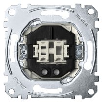 Întrerupător dublu ( serie ) cu lampă Merten MEG3105-0000 , 10A 250V sub tencuială