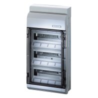 Tablou aparent 36 module pentru interior exterior IP54 calitate superioara conf. DIN43870 cu cleme N-PE , HENSEL  KV3536