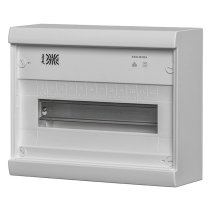 Tablou aparent 12 module ,ABN A12A , IP30 DIN43870 cu cleme QK