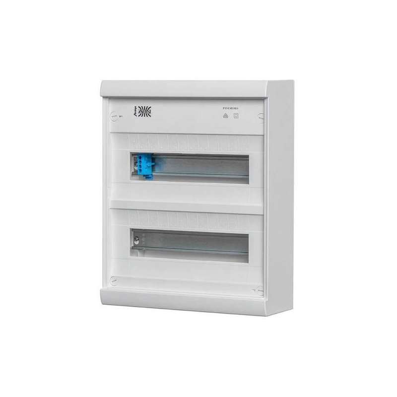 Tablou aparent 24 module ,ABN A24A , IP30 DIN43870 cu cleme QK