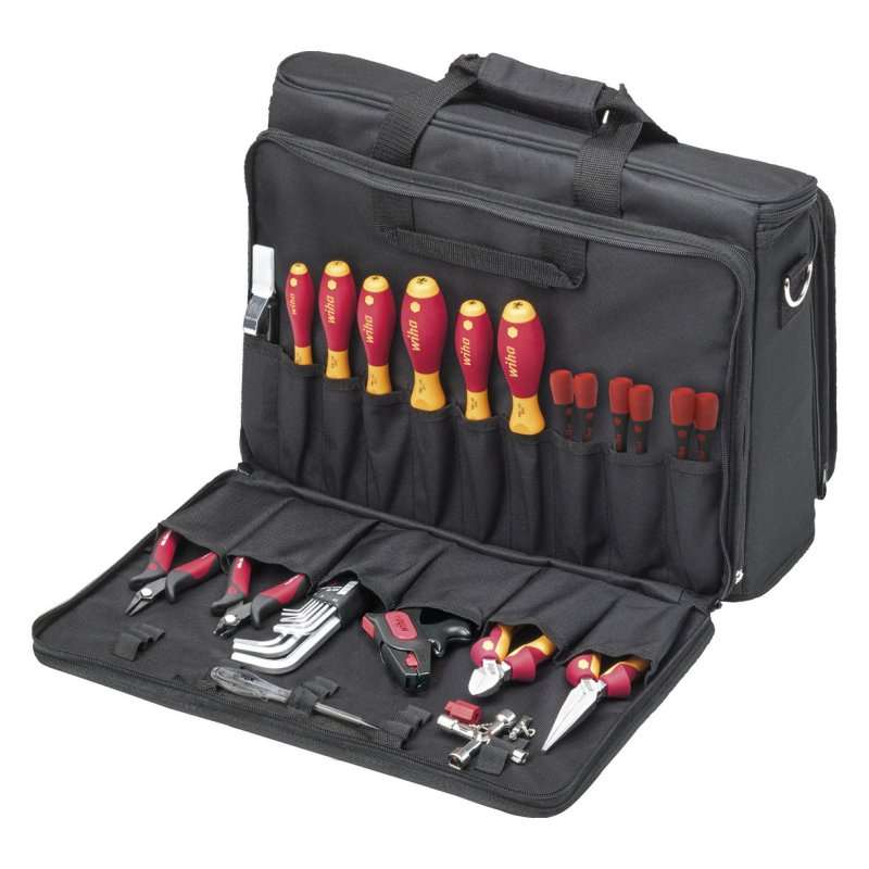 Set de scule Wiha de tehnician electrician 31 de piese , WIHA 43879