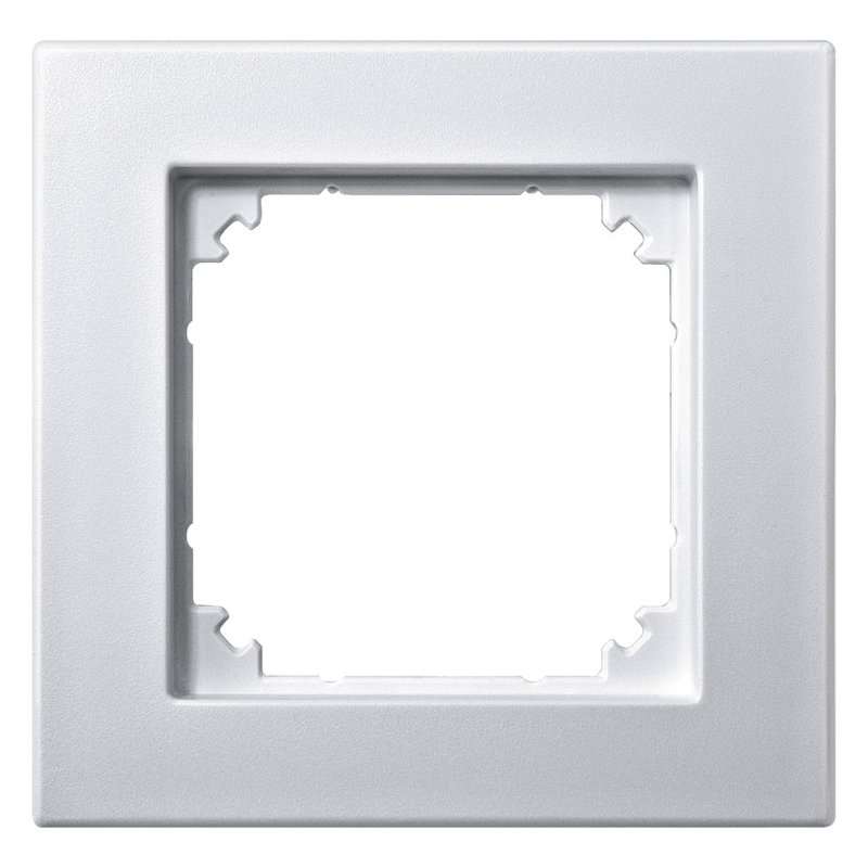 Ramă simplă Merten 488119 din termoplastic plat  alb polar seria M-Plan