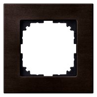Ramă simplă Merten MEG4051-3471 din lemn wenge seria M-Plan