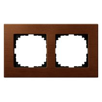 Ramă dublă Merten MEG4052-3472 din lemn cires seria M-Plan