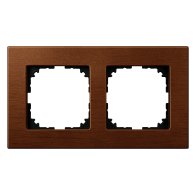 Ramă dublă Merten MEG4052-3472 din lemn cires seria M-Plan