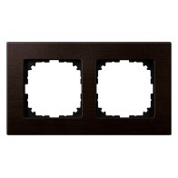 Ramă dublă Merten MEG4052-3471 din lemn wenge seria M-Plan