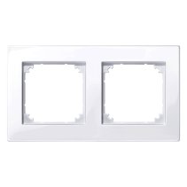 Ramă dublă Merten 515219 alb polar seria M-Plan