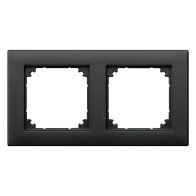 Ramă dublă Merten 486214 antracit seria M-Plan