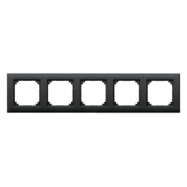 Ramă x5 Merten 486514 antracit seria M-Plan