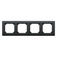 Ramă x4 Merten 486414 antracit seria M-Plan