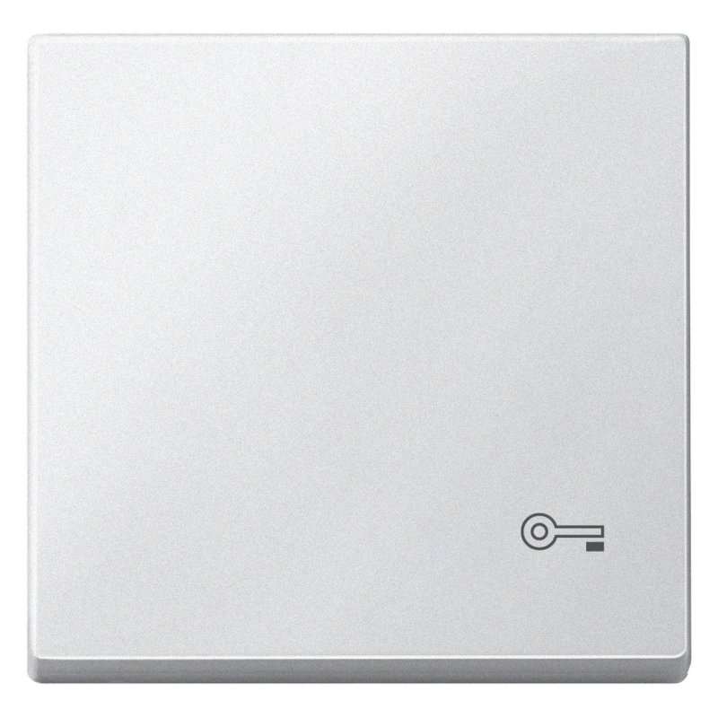 Capac pentru intreruptor si tastă cu simbol cheie , Merten MEG3303-0325 alb activ Antibacterian