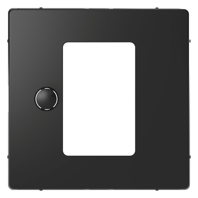 Placă centrală pentru termostate universale cu display antracit Sys , Merten MEG5775-6034