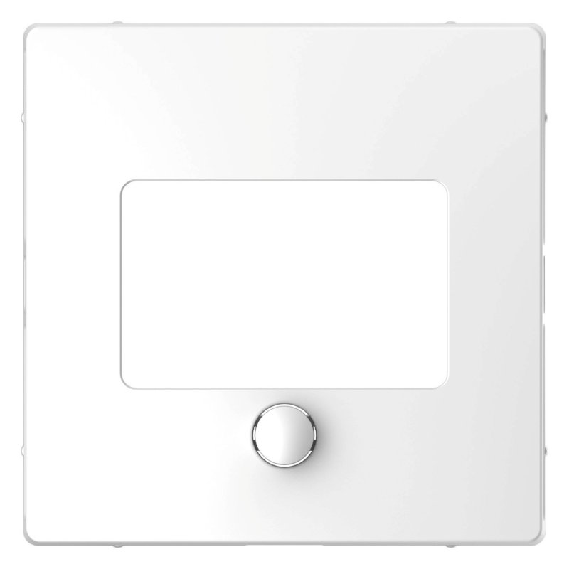 Placă centrală pentru termostate Touch-DisplayLotos alb , Merten MEG5775-6035