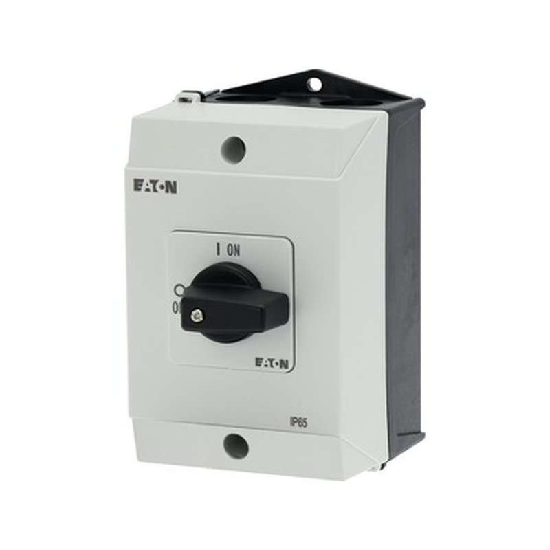 Întrerupator cu came ON-OFF 20A cu 3 poli în carcasă montaj aparent IP65 , Eaton 207081