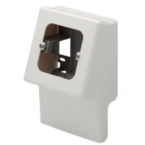 Suport pentru dispozitive montaj plintă cablu NP42813 SLK-SLTK 20x50 FLAT.RAL9001