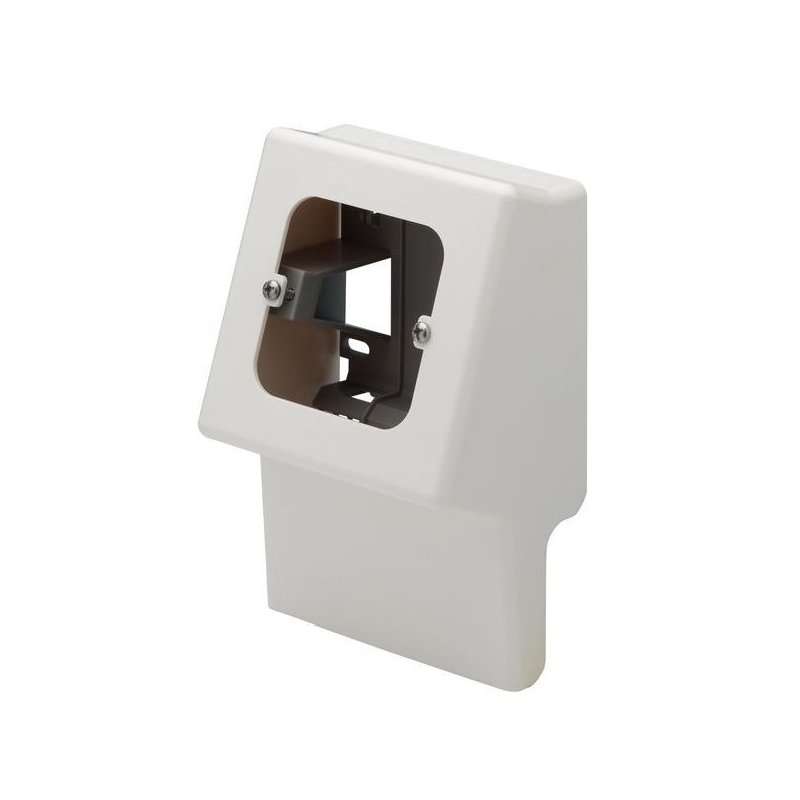 Suport pentru dispozitive montaj plintă cablu NP42813 SLK-SLTK 20x50 FLAT.RAL9001