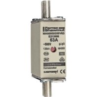 Siguranță tip MPR  marime NH000  gG 63A , AC500V cu indicator combinat defect