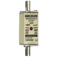 Siguranță tip MPR marime NH000 gG 16A , AC500V cu indicator combinat defect